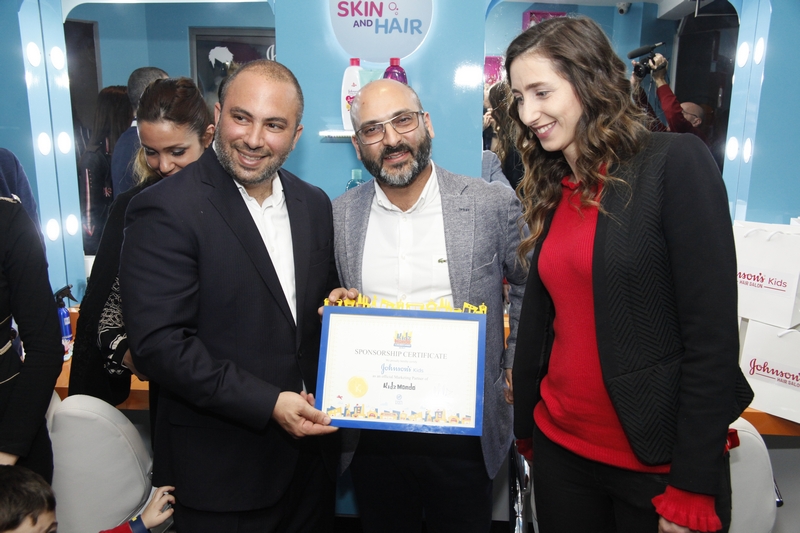 Launching of Johnson's Kids Hair Salon at KidzMondo